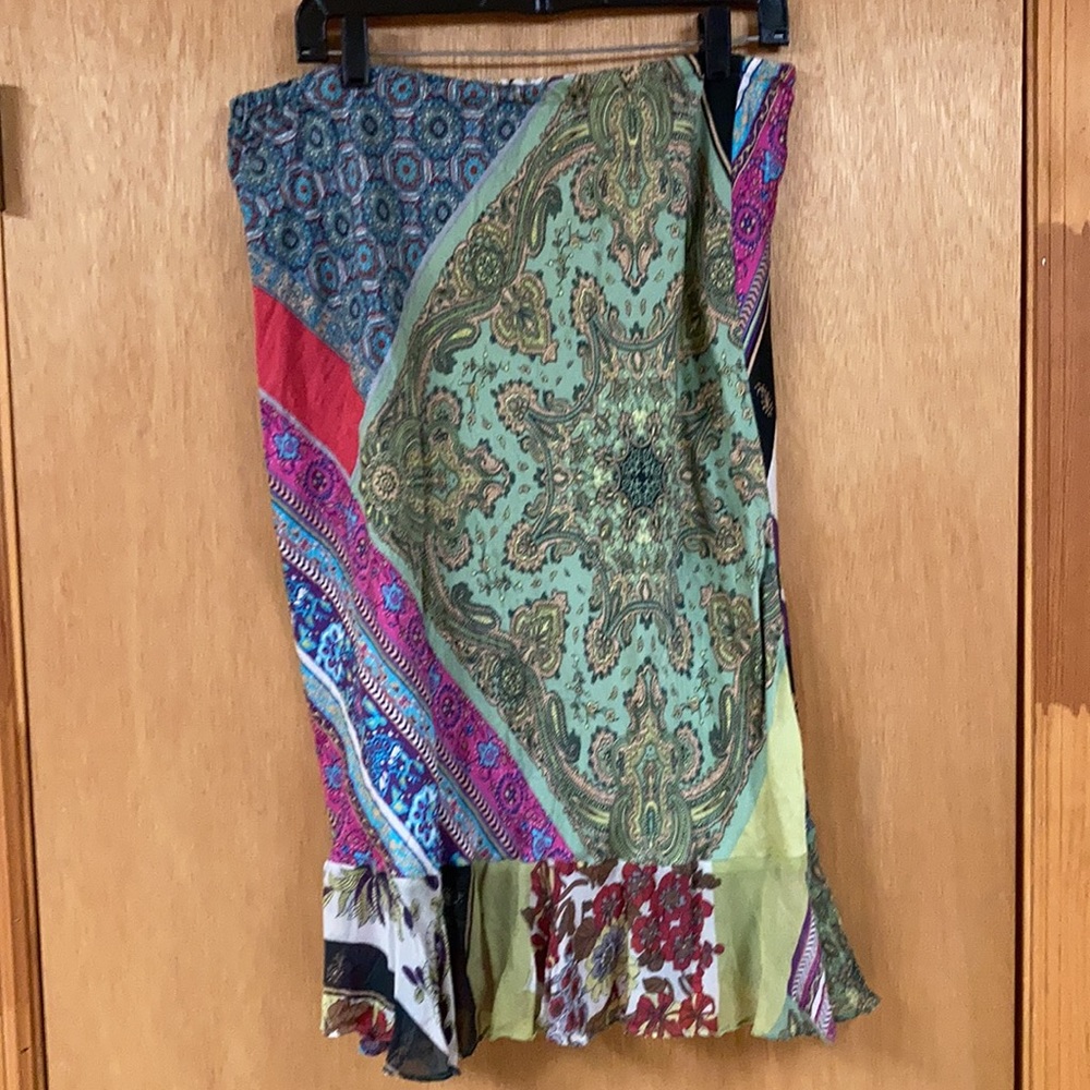 Silk skirt